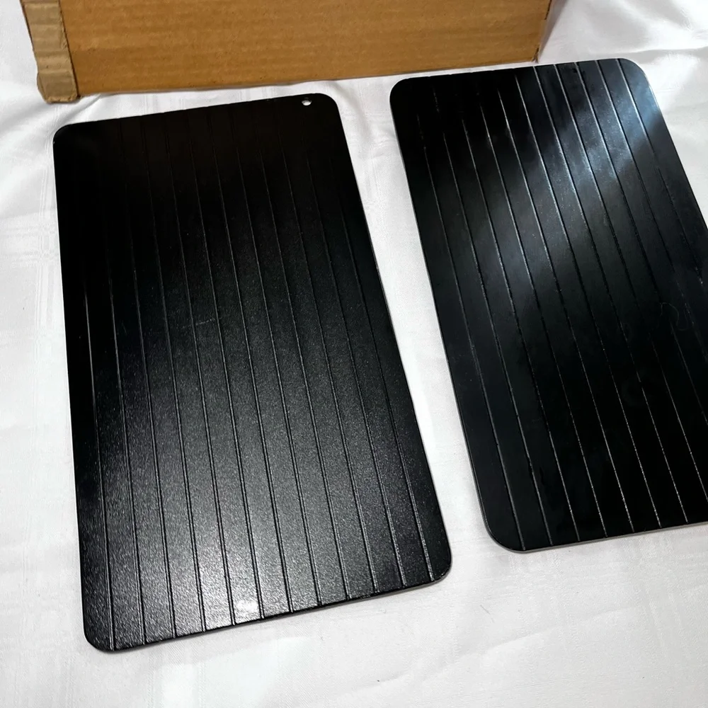 2 pieces Fast defrosting tray Defrosting plate for defrosting frozen food 🥩